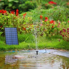 POMPA A 6V PER FONTANA DA ESTERNO ALIMENTATA DA PANNELLO SOLARE