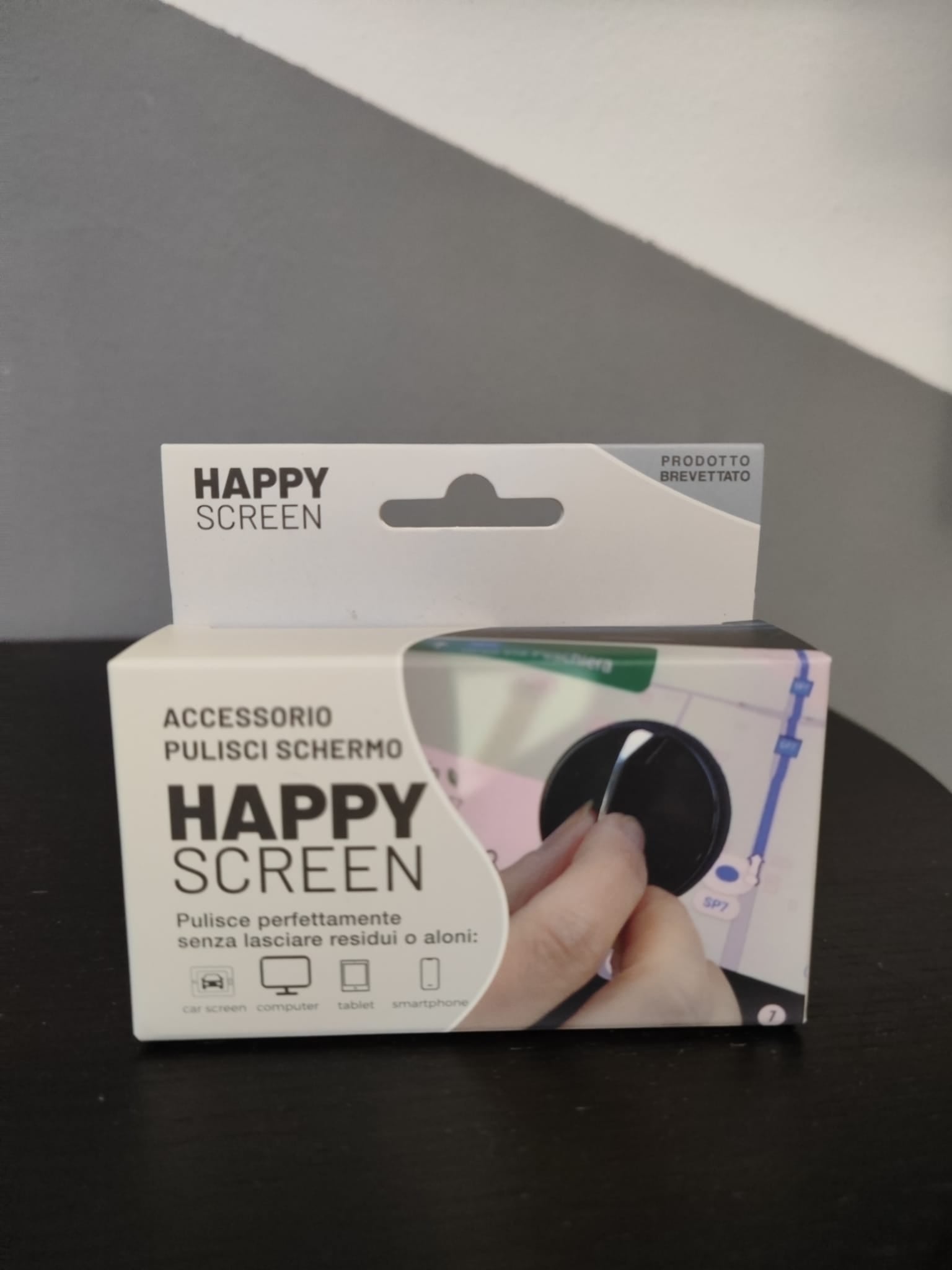 HAPPY SCREEN, PULISCI SCHERMO CON CALAMITA PER DISPLAY TOUCH