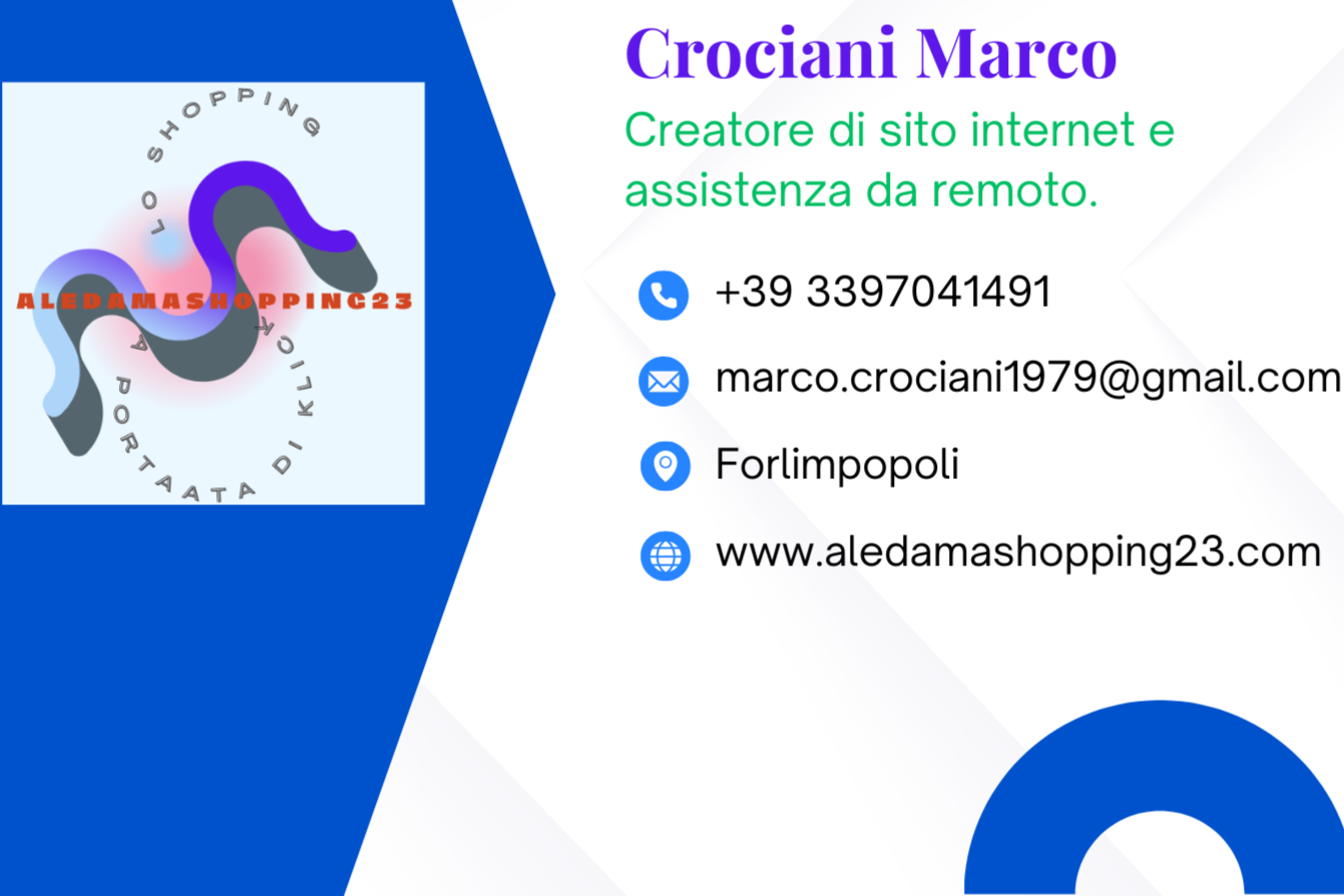 SITO WEB ONLINE